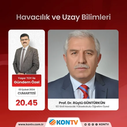 Prof. Dr. Rüştü GÜNTÜRKÜN'ün KONTV Canlı Yayını